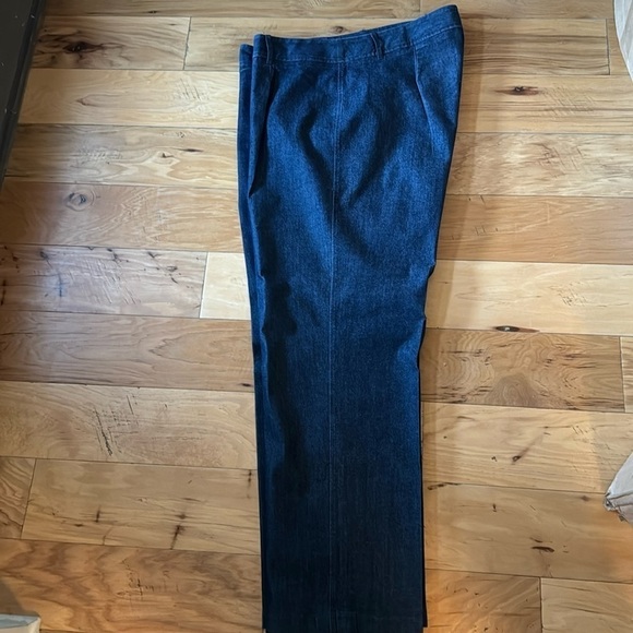 Josephine Chaus Woman Jeans Trousers Sz 16 straight leg pants - Picture 2 of 7